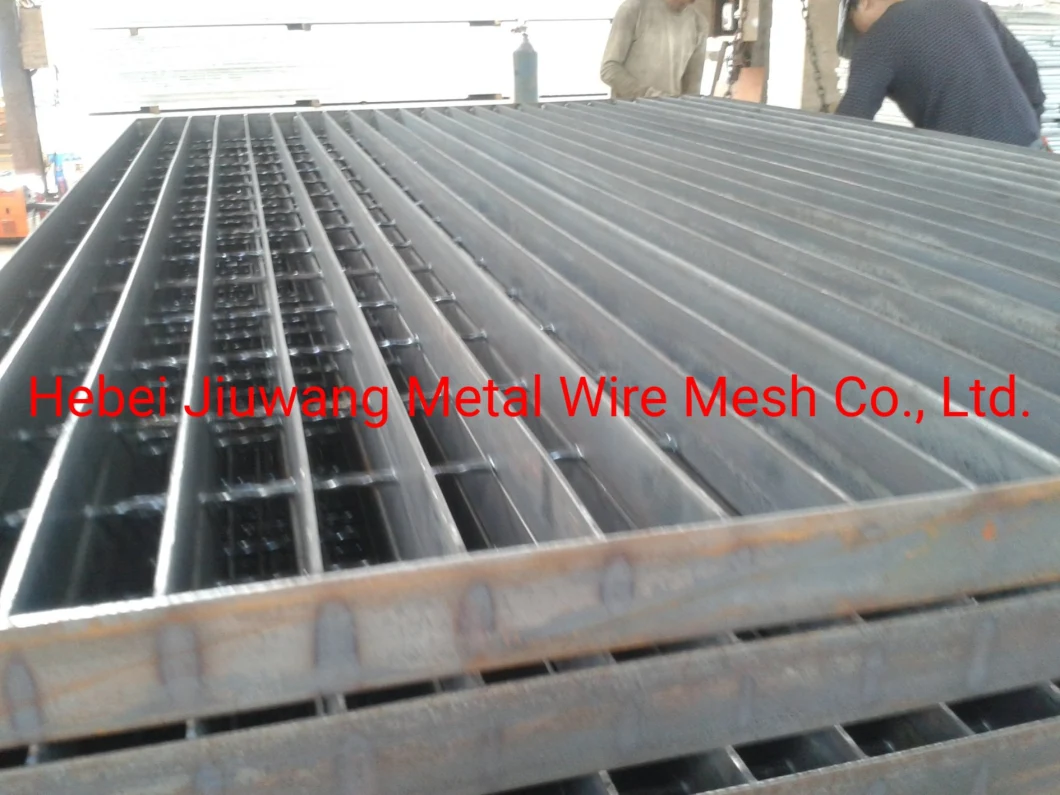 Building Material Industrial Walkways Steel Bar Grating Hot DIP Galvanized Platform Steel Grating Plate
