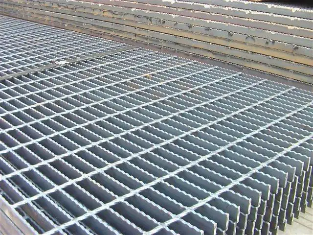Galvanised Steel Grating Stair Tread