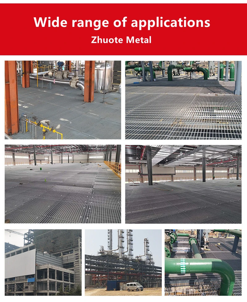 19-W-4 1 1/4&prime; &prime; *3/16&prime; &prime; Metal Grate Steel Bar Grating for Platform Walkway Grating
